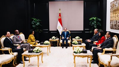  السيسي يتابع الموقف التنفيذي لأولويات الرئاسة المصرية الحالية للنيباد