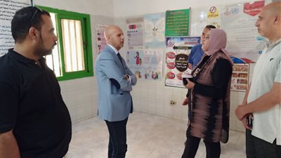 وكيل صحة الشرقية يتفقد خدمات الرعاية الأولية بوحدة صفط زريق