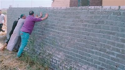 إزالة 10 حالات واسترداد 29 فدانا وإزالتين بالمهد بالحسينية شرقية 