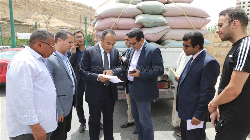 جانب من ضبط السياراة