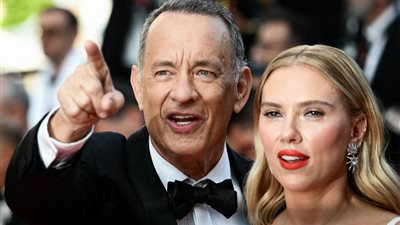 مهرجان كان، توم هانكس وسكارليت جوهانسون في العرض العالمي لفيلم Asteroid City