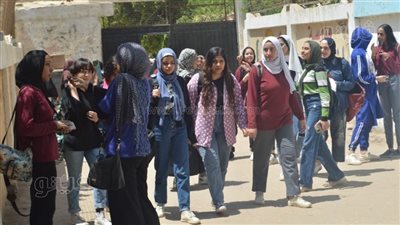 ارتياح بين طلاب الإعدادية لسهولة امتحان العلوم فى الشرقية