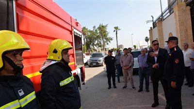 الاستماع لأقوال شهود العيان في نشوب حريق داخل نادي السكة الحديد 