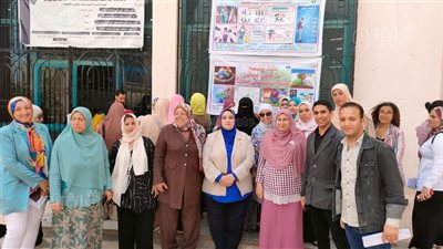 قافلة توعوية لكلية التمريض بحلوان تسلط الضوء على تأثير التغير المناخي على المجتمع