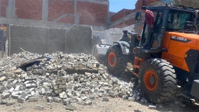 المتغيرات المكانية بشرق الإسكندرية تزيل 7 تعديات 