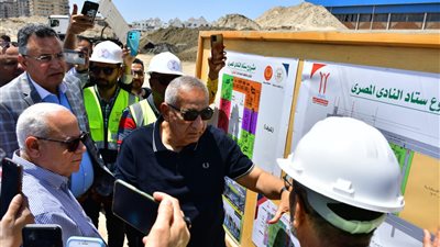 كامل أبوعلي يطلب تعديل الرسم التخطيطي لاستاد المصري الجديد