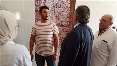 وكيل صحة الدقهلية يتفقد أعمال التطوير بـ صدر المنصورة (صور) 