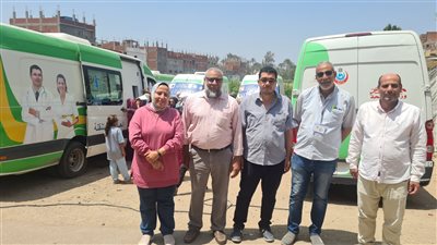 الكشف على 1716 مواطنا خلال قافلة طبية مجانية بالبحيرة 
