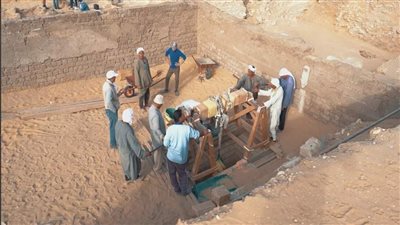  الآثار تعلن اليوم كشفا أثريا جديدا بسقارة