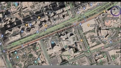 سيولة مرورية أعلى كوبري أكتوبر وشوارع وسط البلد 