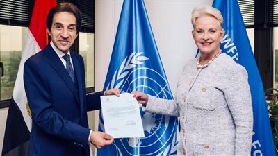 بسام راضي يستعرض مبادرة حياة كريمة مع مديرة صندوق الإيفاد العالمي