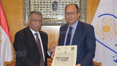 رئيس جامعة حلوان: نسعى لتطوير منظومة الكتاب الجامعي والتحول للإلكتروني