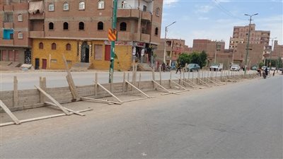  استمرار أعمال التجميل والتطوير بمركزي أبنوب والغنايم بأسيوط