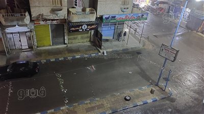 أمطار غزيرة في شوارع مرسى مطروح (صور وفيديو)