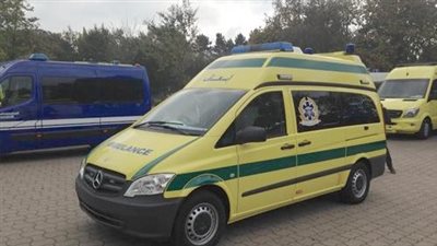 إصابة شخص في حادث تصادم سيارة مع دراجة نارية في الإسماعيلية 