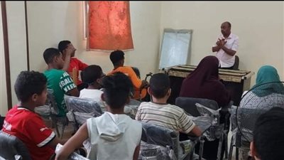 رياضة الأقصر تنظم ندوة تثقيف سياسي بمركز شباب الزينية قبلي