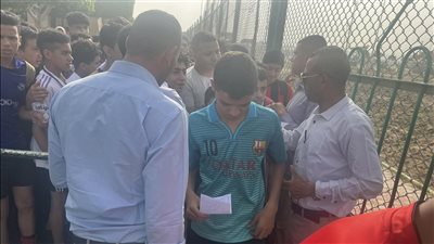 اختبارات المقاولون، إقبال كبير لليوم الثاني باختبارات الناشئين (صور)