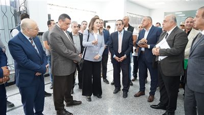 وزيرة التخطيط تفتتح المركز التكنولوجي بشمال سيناء (صور )