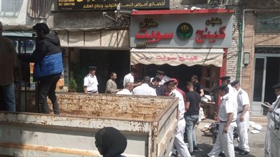 ضبط سلع مجهولة المصدر في حملات تموينية بالإسكندرية