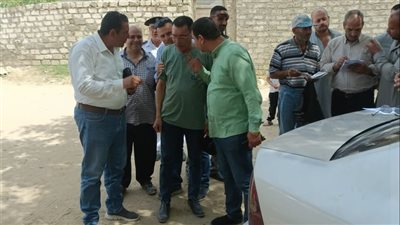 إزالة 11 حالة تعد بالبناء واسترداد 10 أفدنة بمركز الحسينية في الشرقية 