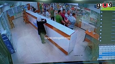 واقعة خطيرة داخل إحدى الصيدليات بمستشفى مدينة نصر التخصصي (فيديو) 