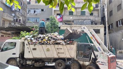 رفع 1210 أطنان قمامة ومخلفات صلبة وأتربة من شوارع وميادين الدقهلية