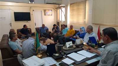 العوضى يعقد اجتماعا لمناقشة التصالحات بالإبراهيمية 