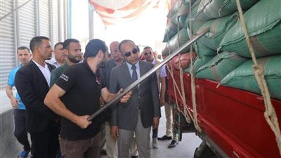 ضبط 12 طن قمح بهدف الاحتكار في ديرمواس بالمنيا