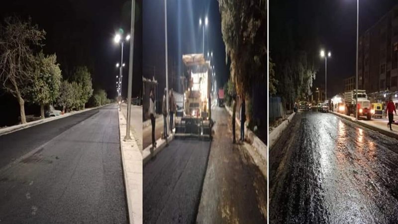 رصف طريق برقاش، فيتو