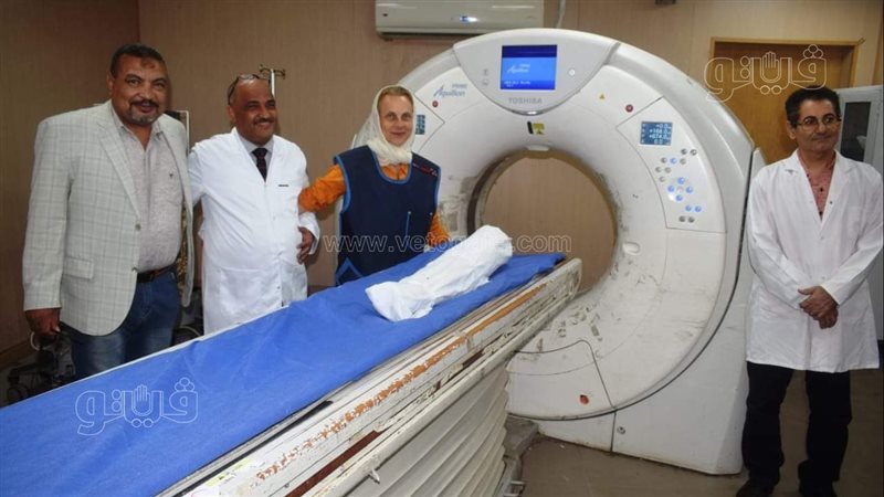 اشعه مقطعية لمومياوات