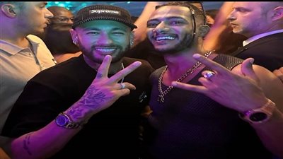 محمد رمضان رفقة نيمار فى أحدث ظهور له ( فيديو وصور)