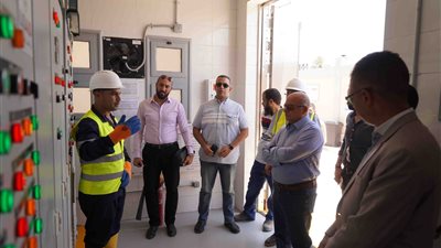 مياه الشرب بسوهاج تستقبل وفد الوكالة الأمريكية لبحث الدعم الفني لحلول المياه 