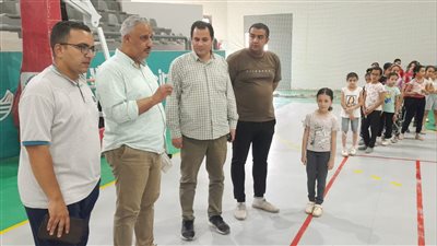 وكيل رياضة القليوبية يتابع تدريبات مشروع الموهبة الحركية