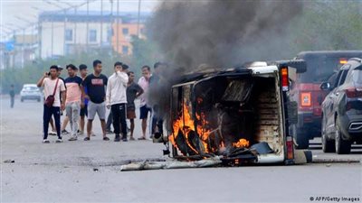 تصاعد الاشتباكات العرقية في الهند