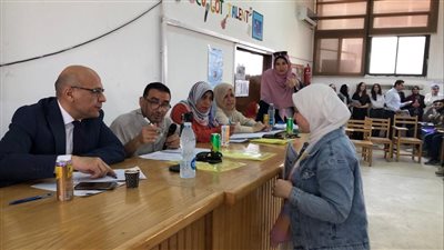 المدير التنفيذي لمشتشفيات جامعة القناة يشهد جلسة إعلان شغل وظائف الأطباء