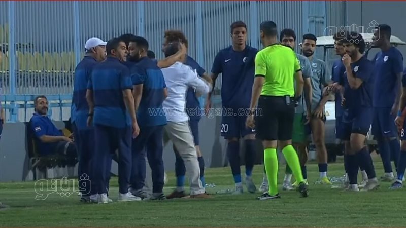 أحداث مباراة إنبي