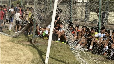 اختبارات الناشئين، المقاولون يواصل استقبال المتقدمين لليوم الرابع (صور)