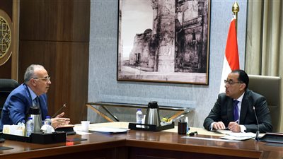 مدبولي يبحث مع وزير الري ترتيبات أسبوع القاهرة السادس للمياه 