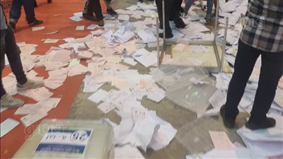 تمزيق أوراق واستغاثة بالإسعاف.. فيديو جديد لاقتحام بلطجية مقر الجمعية العمومية للمهندسين