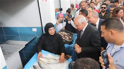 محافظ الجيزة يتفقد سوق السمك الحضاري في المنيب (فيديو)