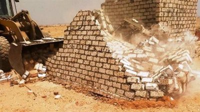 إزالة 61 حالة واسترداد 75 فدان أرض زراعية بالشرقية 