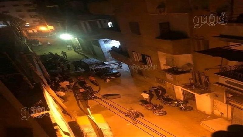 موقع جريمة مقتل ربة