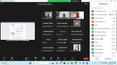 جامعة طيبة التكنولوجية تنظم ورشة عمل افتراضية لإعداد الخطط الدراسية 