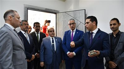 افتتاح مكتب جديد للشهر العقاري داخل نادي محافظة الفيوم 
