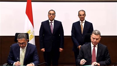 مدبولي يشهد مراسم توقيع بروتوكول تعاون بشأن دعم شركات قطاع تكنولوجيا المعلومات