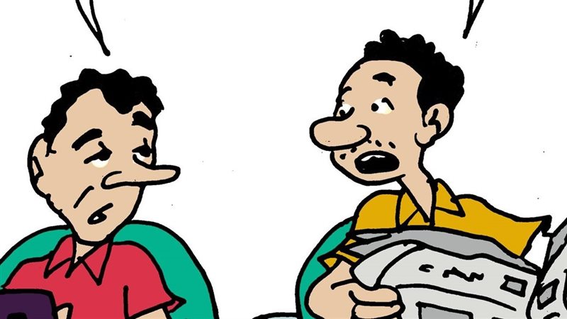 شهر مايو في كاريكاتير