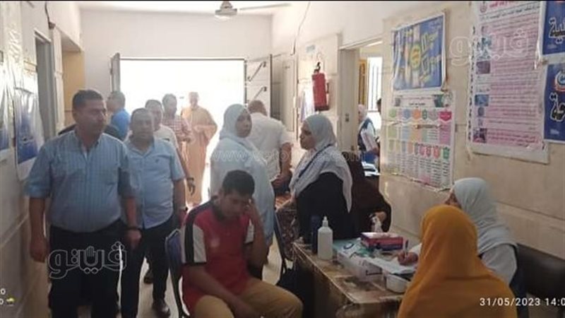 قافلة طبية بقرية
