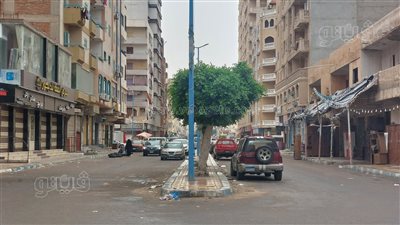 سقوط أمطار خفيفة على شوارع مرسى مطروح (صور) 