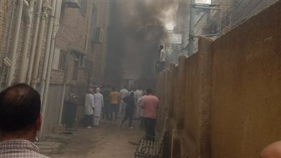 حريق يلتهم مخزن العهدة ومطبخ مستشفى دكرنس العام في الدقهلية