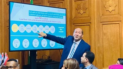 هشام بدر يستعرض مبادرة المشروعات الخضراء الذكية أمام الجامعة العربية